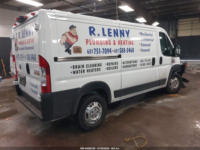 Aukcja sprzedaży 2021 Ram Promaster 1500 Low Roof 136 Wb, vin: 3C6LRVAG7ME567077, numer aukcji: 44280100