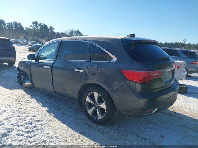 2016 Acura Mdx Acurawatch Plus Package მანქანა იყიდება აუქციონზე, vin: 5FRYD4H2XGB035515, აუქციონის ნომერი: 44280145