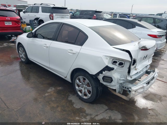 Aukcja sprzedaży 2013 Mazda Mazda3 I Sv, vin: JM1BL1TF3D1846385, numer aukcji: 44280228