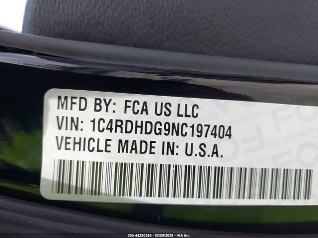 Dodge Durango Gt Plus Rwd 2022 1C4RDHDG9NC197404 Image 9
