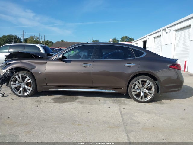 2018 Infiniti Q70l 3.7 Luxe მანქანა იყიდება აუქციონზე, vin: JN1BY1PP7JM330855, აუქციონის ნომერი: 44280393