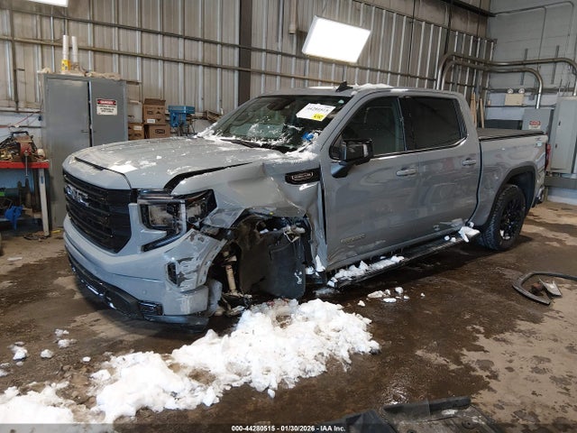 GMC Sierra 1500 4wd Short Box Elevation With 3sb 2024 3GTUUCED2RG394810 Image 2
