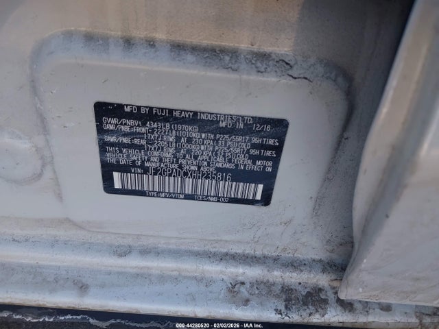 2017 SUBARU CROSSTREK JF2GPADCXHH235816 Photo 8