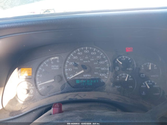Aukcja sprzedaży 2002 Chevrolet Silverado 2500hd Ls, vin: 1GCHK23G12F113702, numer aukcji: 44280532