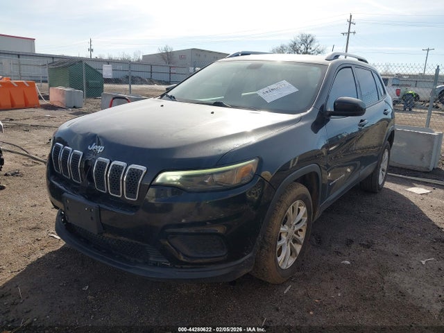 44280622 :رقم المزاد ، 1C4PJLCB4LD605727 vin ، 2020 Jeep Cherokee Latitude Fwd مزاد بيع