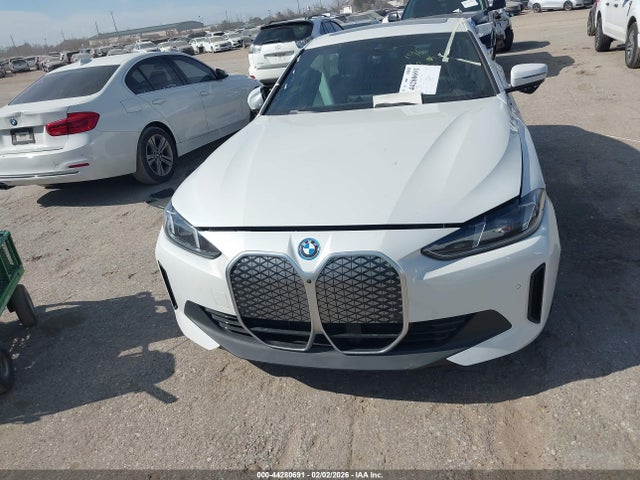 2025 Bmw I4 Gran Coupe Xdrive40 მანქანა იყიდება აუქციონზე, vin: WBY43HD05SFV57731, აუქციონის ნომერი: 44280691