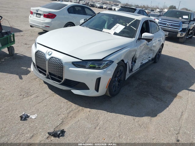 2025 Bmw I4 Gran Coupe Xdrive40 მანქანა იყიდება აუქციონზე, vin: WBY43HD05SFV57731, აუქციონის ნომერი: 44280691
