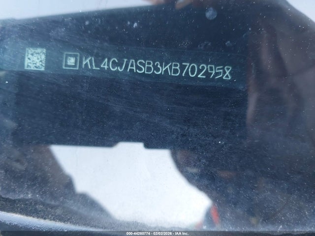 Aukcja sprzedaży 2019 Buick Encore Fwd Preferred, vin: KL4CJASB3KB702958, numer aukcji: 44280774