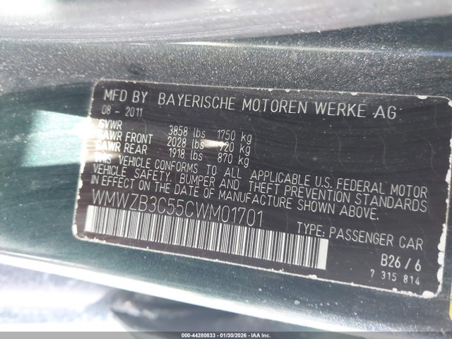 2012 MINI COOPER COUNTRYMAN WMWZB3C55CWM01701 Photo 8