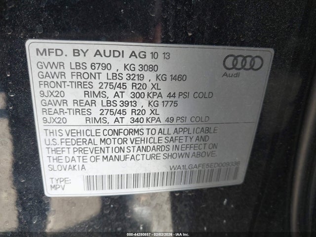 2014 AUDI Q7 WA1LGAFE5ED009336 Photo 8