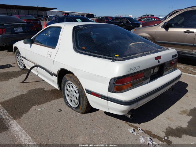 1986 Mazda Rx7 მანქანა იყიდება აუქციონზე, vin: JM1FC3317G0147403, აუქციონის ნომერი: 44281075