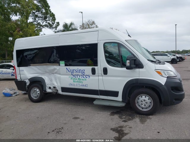 Aukcja sprzedaży 2023 Ram Promaster 2500 Window Van High Roof 159 Wb, vin: 3C6LRVPG3PE589427, numer aukcji: 44281093