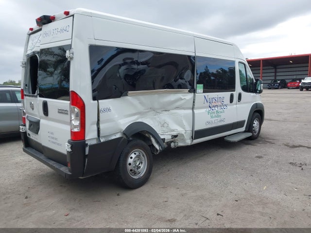 Aukcja sprzedaży 2023 Ram Promaster 2500 Window Van High Roof 159 Wb, vin: 3C6LRVPG3PE589427, numer aukcji: 44281093