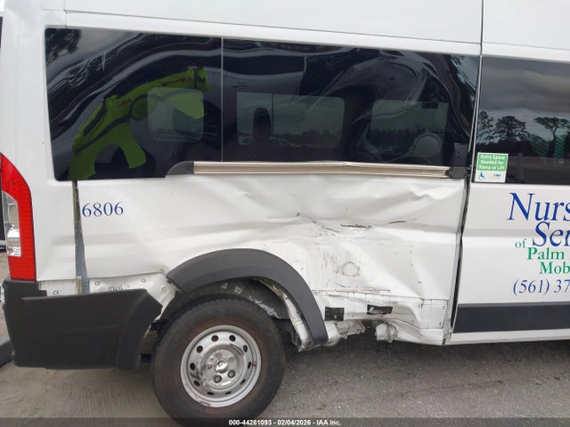 Aukcja sprzedaży 2023 Ram Promaster 2500 Window Van High Roof 159 Wb, vin: 3C6LRVPG3PE589427, numer aukcji: 44281093