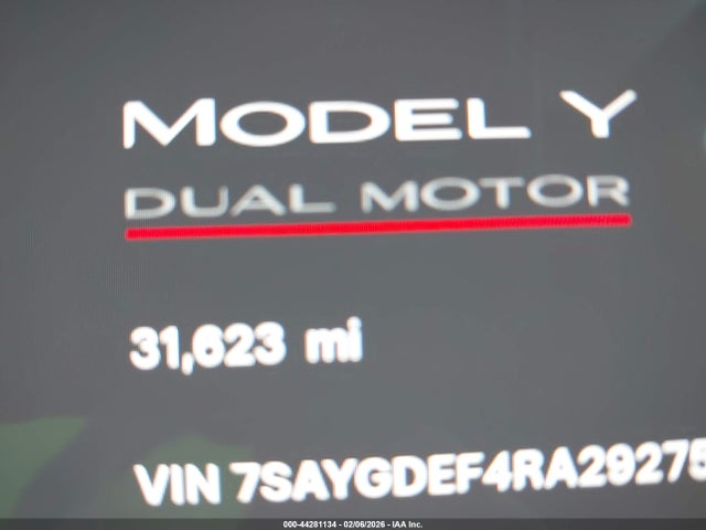 2024 TESLA MODEL Y 7SAYGDEF4RA292754 Photo 6