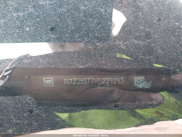 Продаж на аукціоні авто 2024 Chevrolet Malibu Fwd 1lt, vin: 1G1ZD5ST7RF229293, номер лоту: 44281169