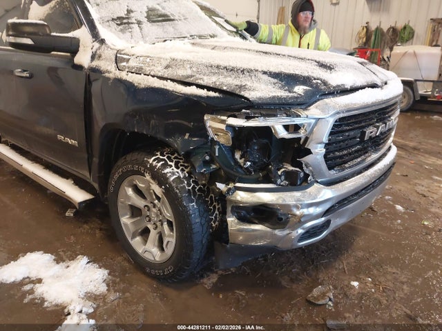 2019 Ram 1500 Big Horn/lone Star  4x4 5'7 Box მანქანა იყიდება აუქციონზე, vin: 1C6SRFFT7KN918733, აუქციონის ნომერი: 44281211