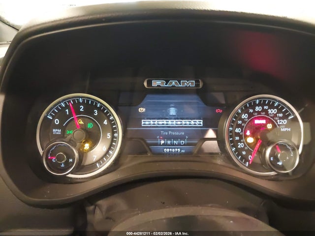 2019 Ram 1500 Big Horn/lone Star  4x4 5'7 Box მანქანა იყიდება აუქციონზე, vin: 1C6SRFFT7KN918733, აუქციონის ნომერი: 44281211
