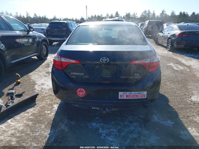 2T1BURHE3GC640477 Toyota COROLLA LE