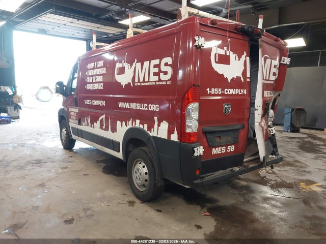 Aukcja sprzedaży 2021 Ram Promaster 2500 Low Roof 136 Wb, vin: 3C6LRVVG0ME577105, numer aukcji: 44281236