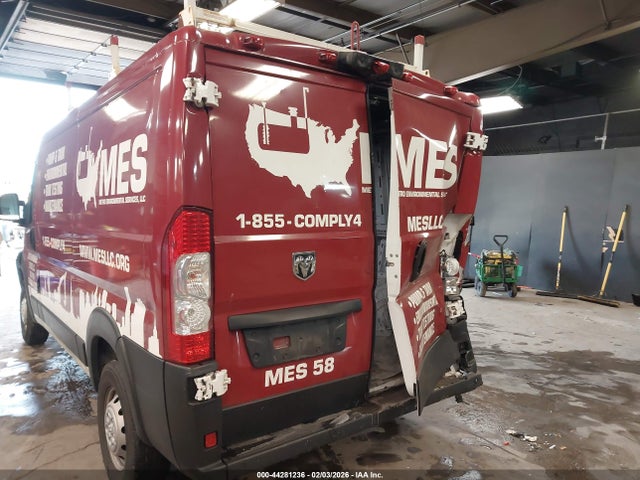 Aukcja sprzedaży 2021 Ram Promaster 2500 Low Roof 136 Wb, vin: 3C6LRVVG0ME577105, numer aukcji: 44281236