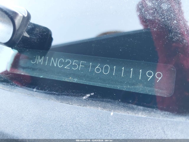 Aukcja sprzedaży 2006 Mazda Mx-5 Sport, vin: JM1NC25F160111199, numer aukcji: 44281259