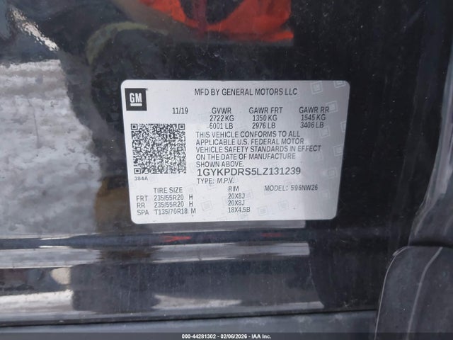 2020 CADILLAC XT6 1GYKPDRS5LZ131239 Photo 8