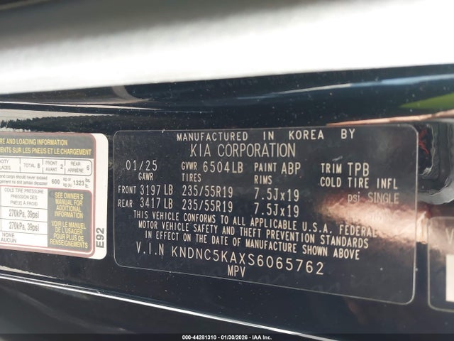 2025 KIA CARNIVAL MPV HYBRID KNDNC5KAXS6065762 Photo 8
