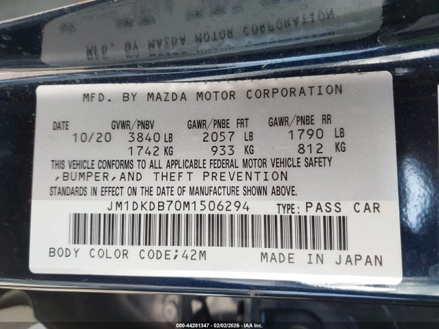 2021 MAZDA CX-3 JM1DKDB70M1506294 Photo 8