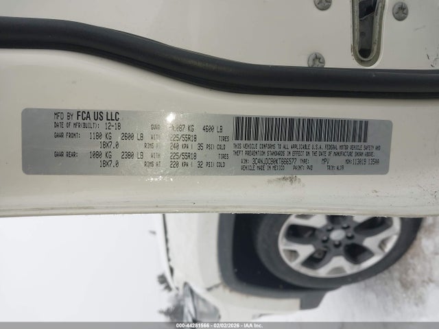 2019 JEEP COMPASS 3C4NJDCB0KT666577 Photo 8