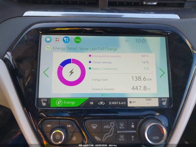 1G1FX6S02H4191035 Chevrolet Bolt Ev Premier