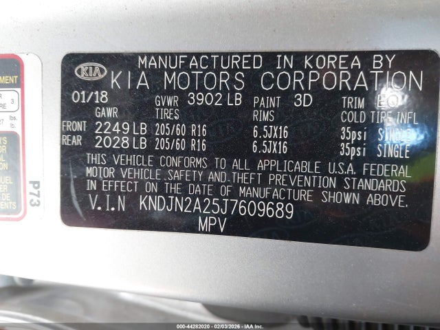 KIA Soul 2018 KNDJN2A25J7609689 Image 9