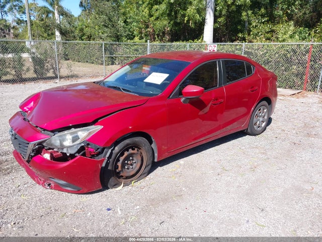 Aukcja sprzedaży 2015 Mazda Mazda3 I Sport, vin: JM1BM1U73F1255660, numer aukcji: 44282086
