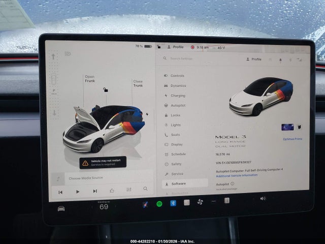 2025 TESLA MODEL 3 5YJ3E1EB9SF939327 Photo 6