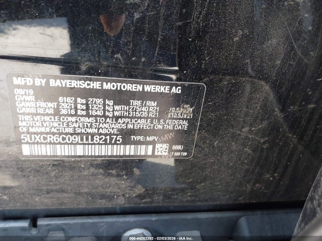 2020 BMW X5 5UXCR6C09LLL82175 Photo 8