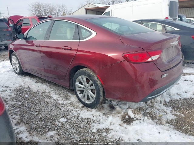 44282429 :رقم المزاد ، 1C3CCCAB8FN652578 vin ، 2015 Chrysler 200 Limited مزاد بيع