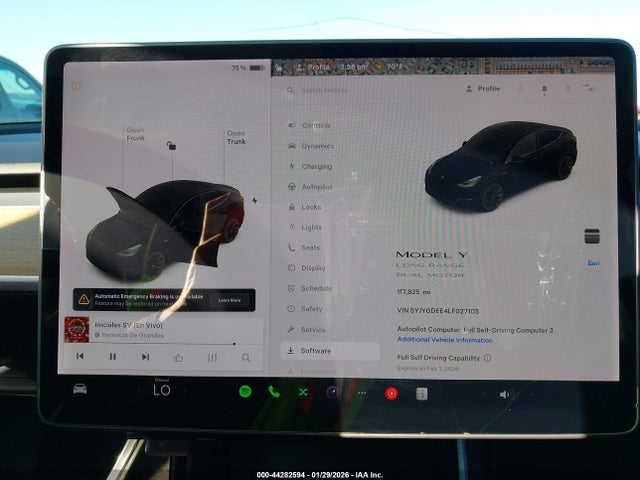 2020 TESLA MODEL Y 5YJYGDEE4LF027105 Photo 6
