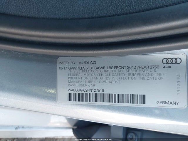 2017 AUDI A6 WAUG8AFC2HN127519 Photo 8