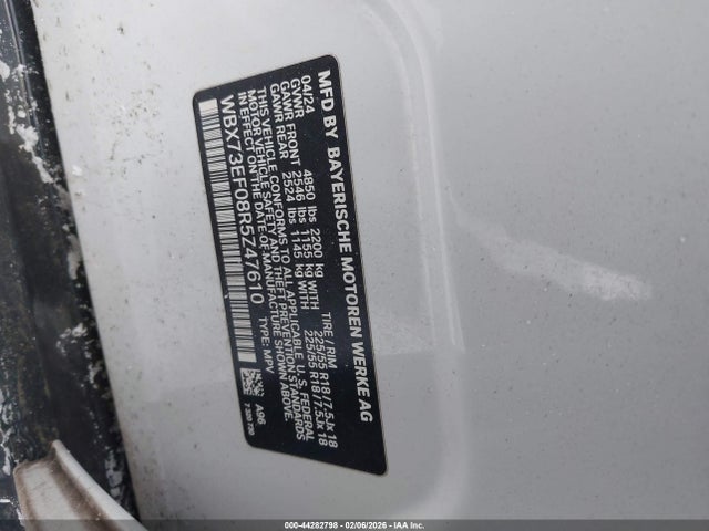 2024 BMW X1 WBX73EF08R5Z47610 Photo 8