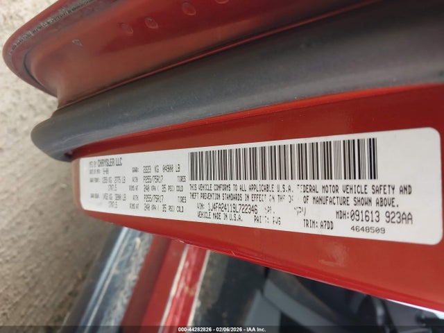 Aukcja sprzedaży 2009 Jeep Wrangler X, vin: 1J4FA24119L722346, numer aukcji: 44282826