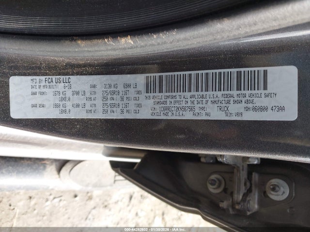 RAM 1500 Tradesman 4x2 6'4 Box 2019 1C6RRECT2KN567565 Image 9