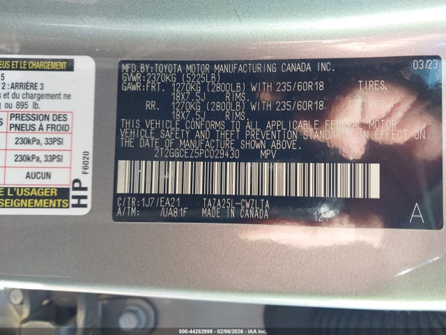 2023 LEXUS NX 350 2T2GGCEZ5PC029430 Photo 8