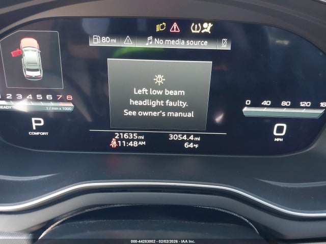 WAUEAAF49NN005210 Audi A4 Premium Plus 45 Tfsi S Line Quattro S Tronic