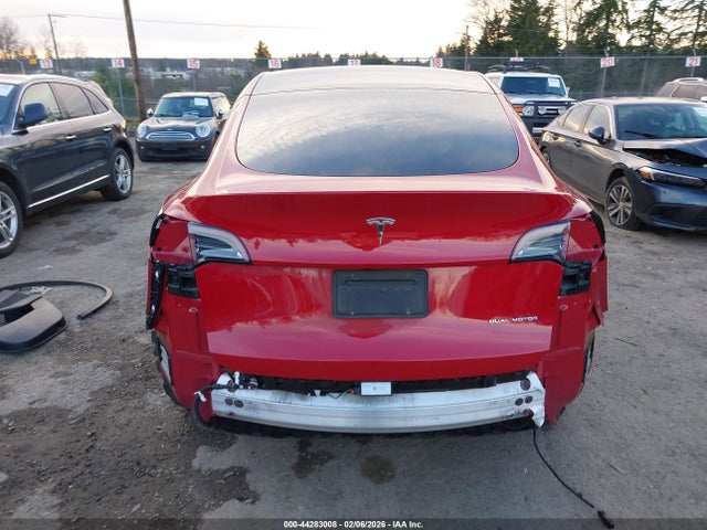 7SAYGAEE5PF630698 Tesla Model Y Awd/long Range Dual Motor All-wheel Drive