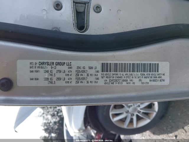 Dodge Journey Sxt 2014 3C4PDDBG7ET108484 Image 9