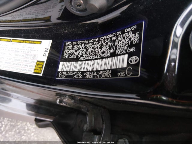 JTDS4MCE2MJ079098 Toyota COROLLA SE