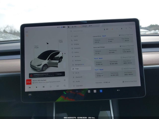 Продаж на аукціоні авто 2020 Tesla Model Y Long Range Dual Motor All-wheel Drive, vin: 5YJYGDEE7LF026353, номер лоту: 44283376