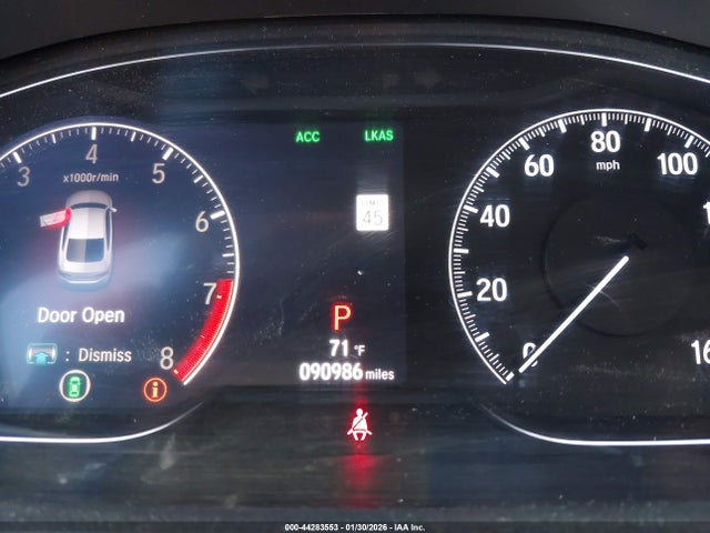 1HGCV2F50KA019756 Honda Accord Ex-l 2.0t