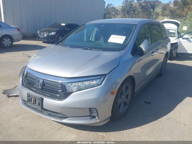 Honda ODYSSEY EX 2022 5FNRL6H52NB004576 Image 2