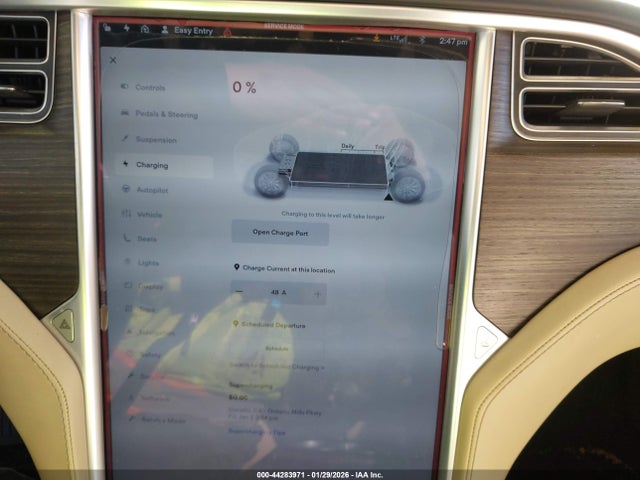 Продажа на аукционе авто 2016 Tesla Model X 60d/70d/75d/90d, vin: 5YJXCAE21GF009999, номер лота: 44283971